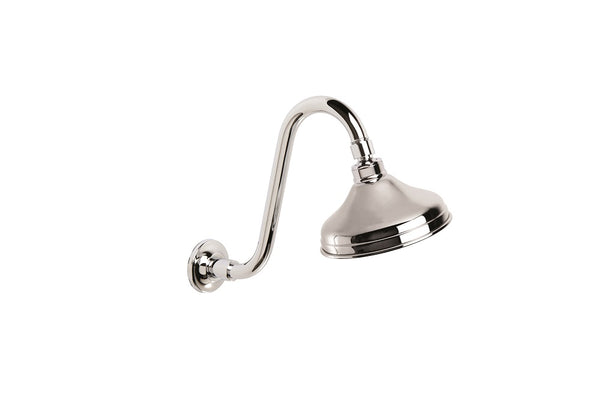 Winslow Wall Shower Arm with 150mm Ball Joint Rose (Chrome)