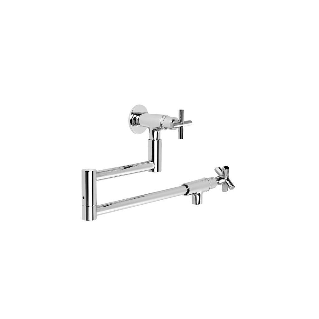 City Plus Pot Filler (Chrome) with Cross Handles