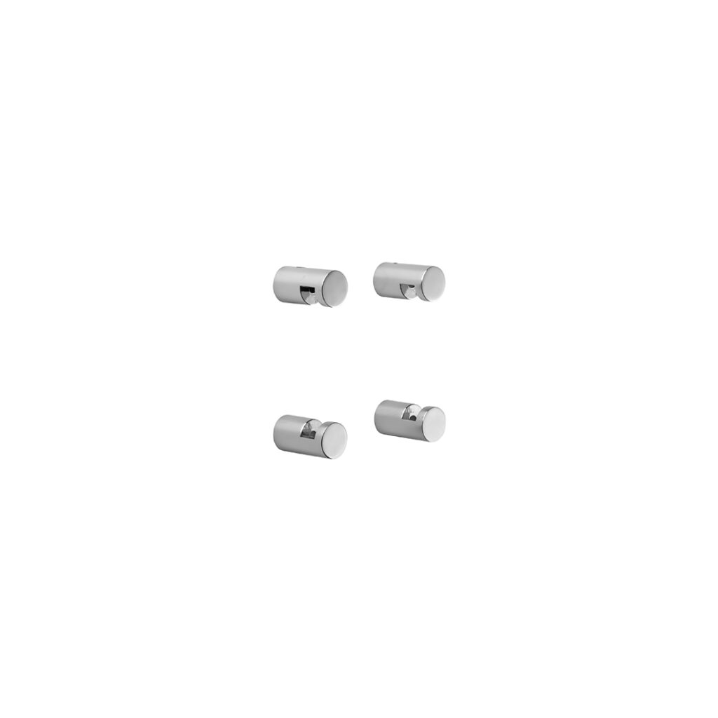 City Plus Mirror Brackets (Chrome) – Online Bathroomware