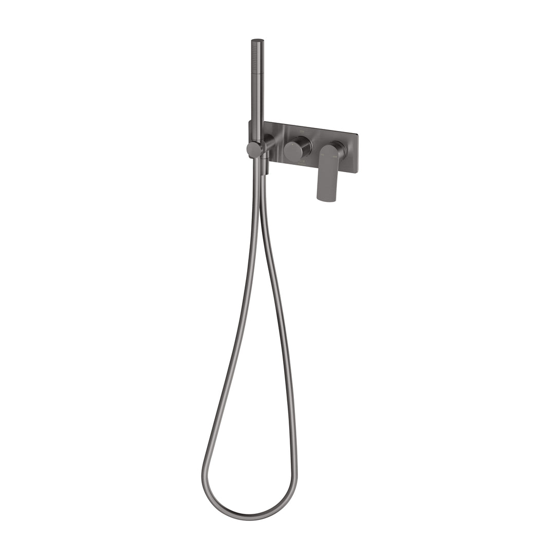 Mekko Wall Shower System (Brushed Carbon)