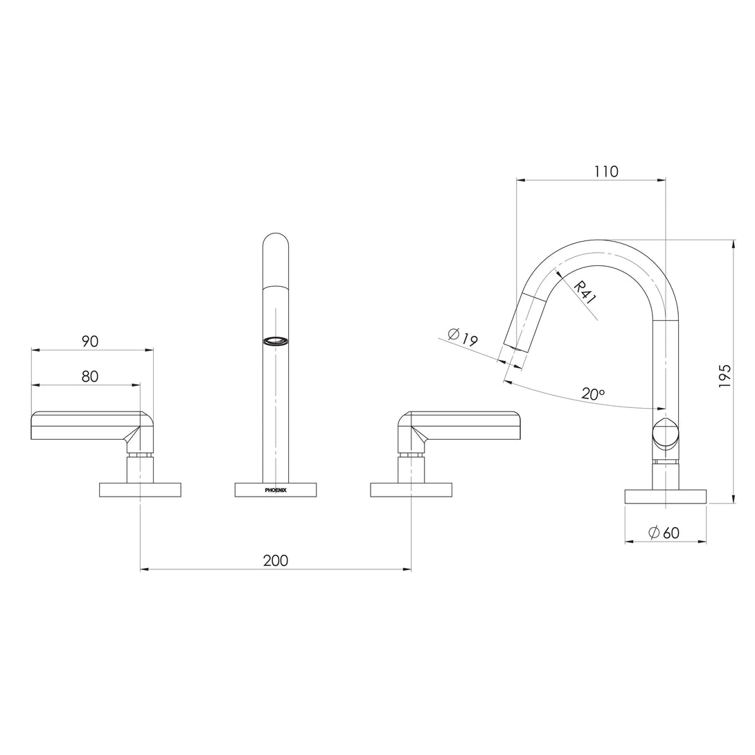 Specification Line Drawing
