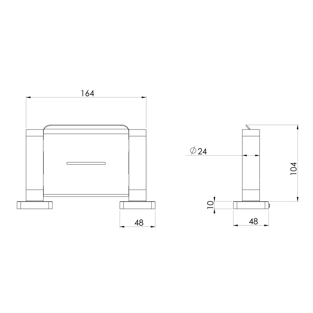 Specification line drawing