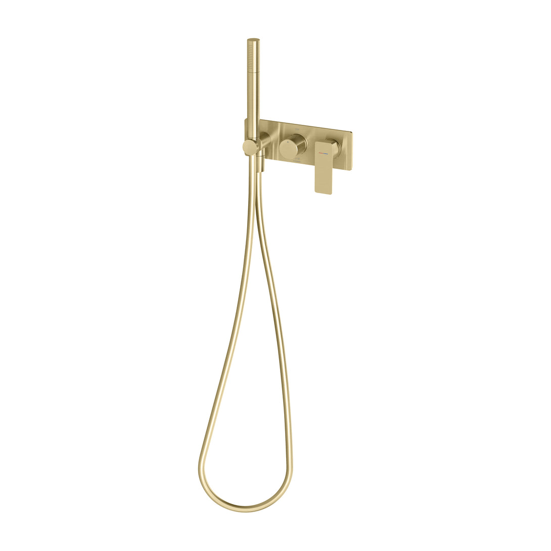 Gloss MkII Wall Shower System (Brushed Gold)