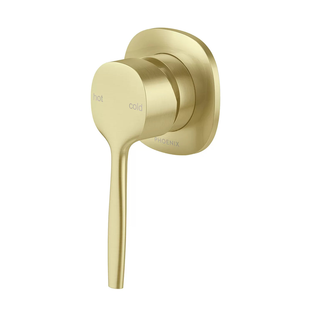 Vask SwitchMix Shower/Wall Mixer Pin Down Lead Free in Brushed Gold