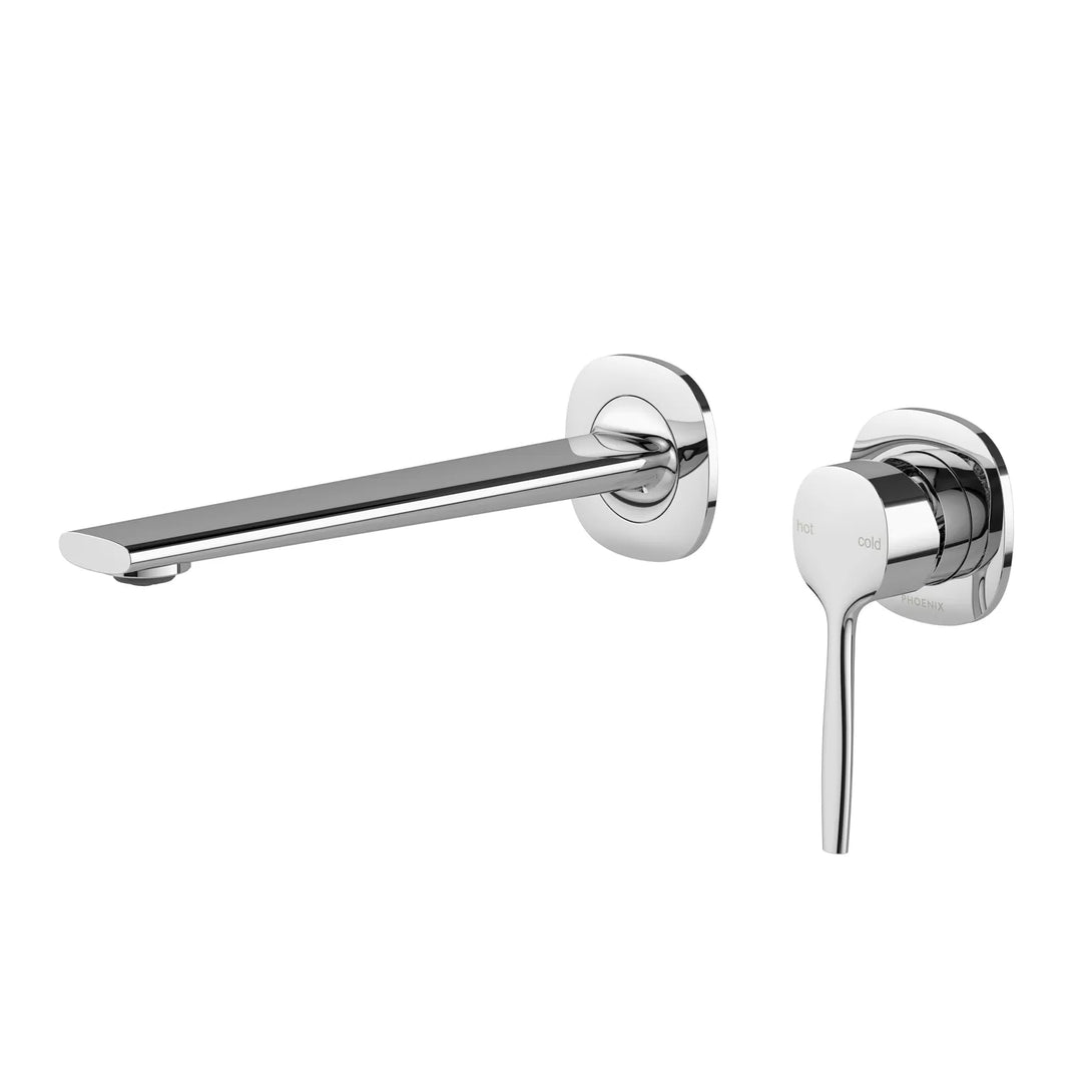 Vask SwitchMix Wall Basin/Bath Mixer Pin Down Lead Free in Chrome