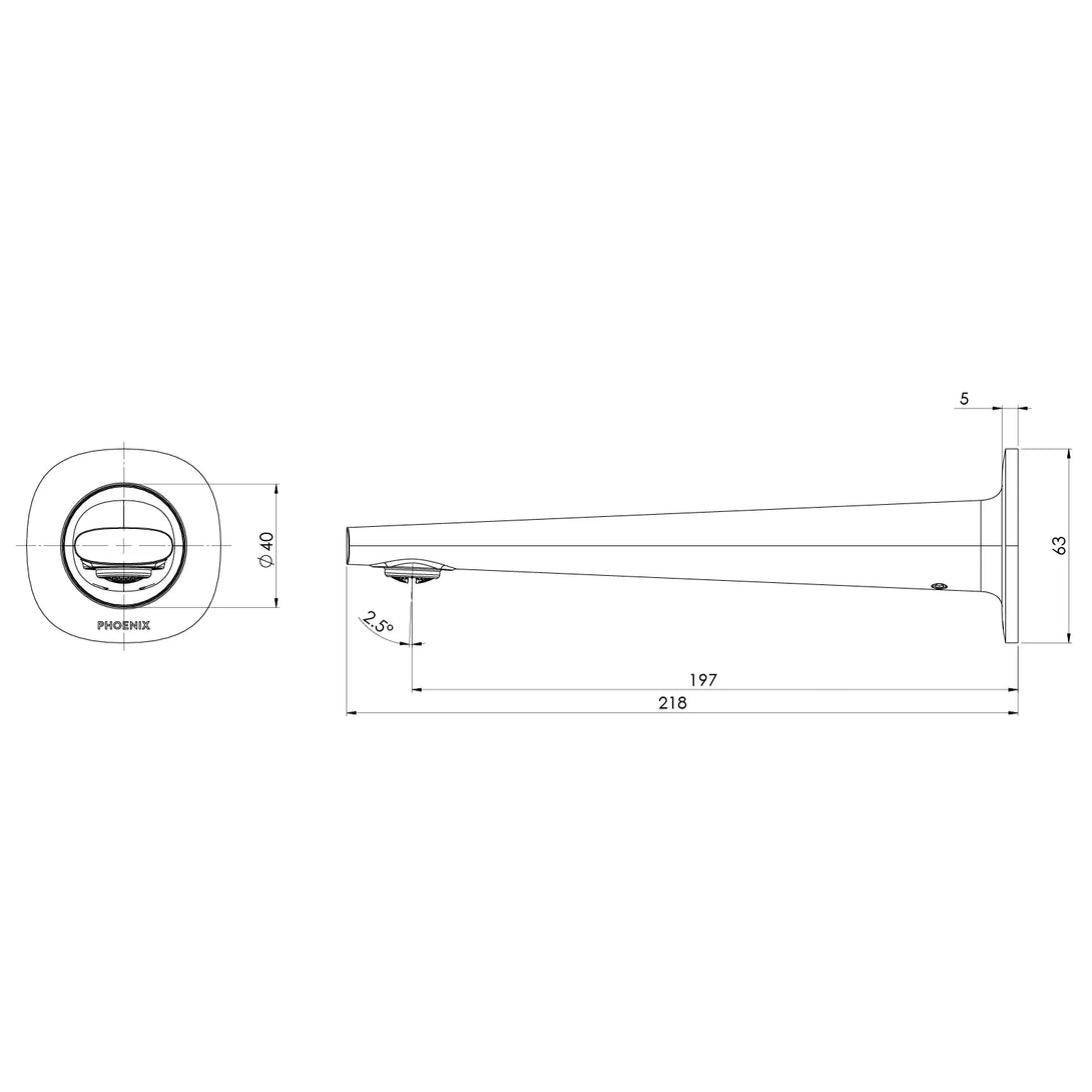 Specification Line Drawing