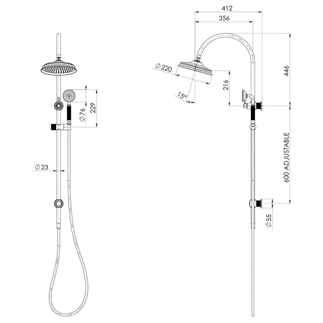 Specification Line Drawing
