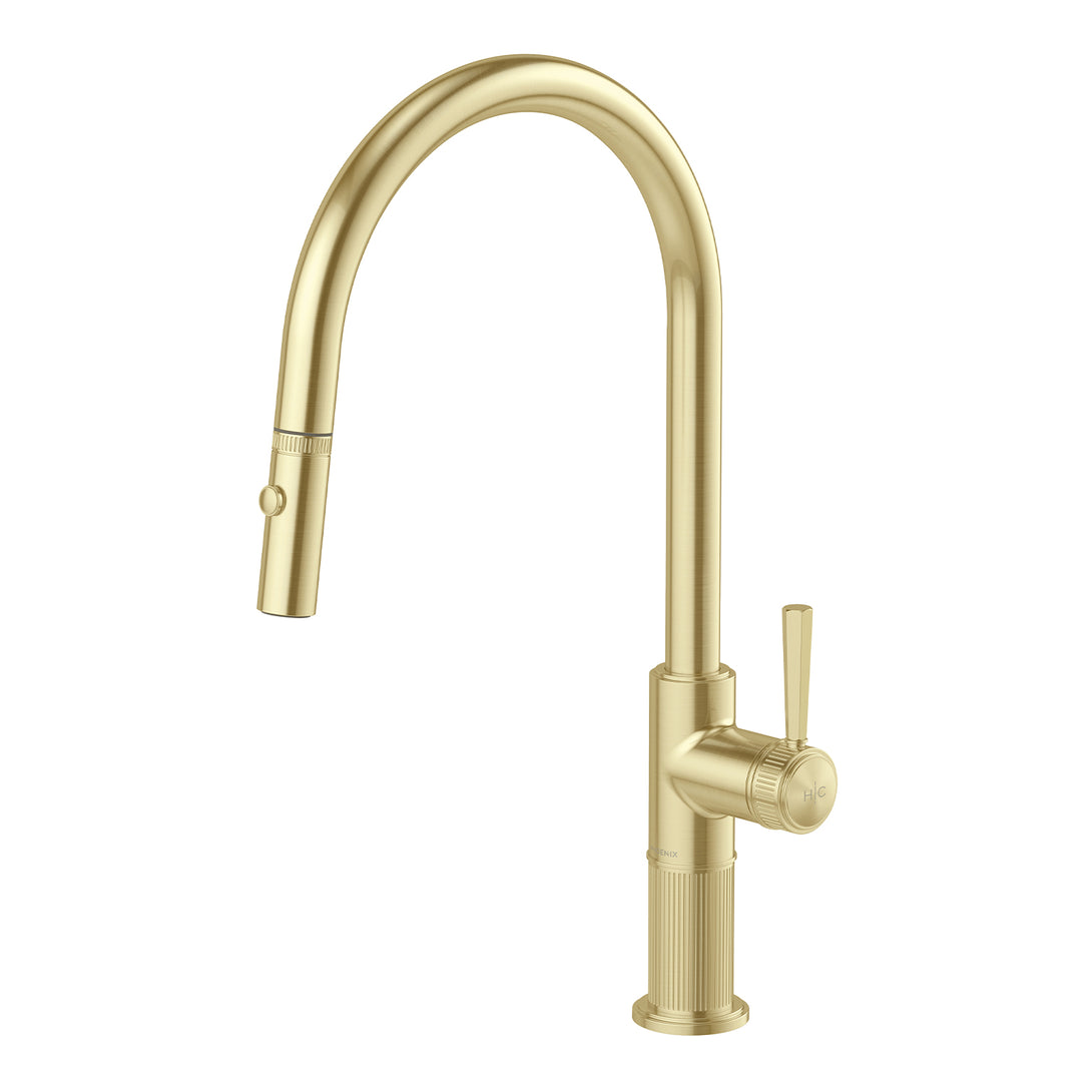 Wiltern Pull Out Sink Mixer Lead Free (Brushed Gold)