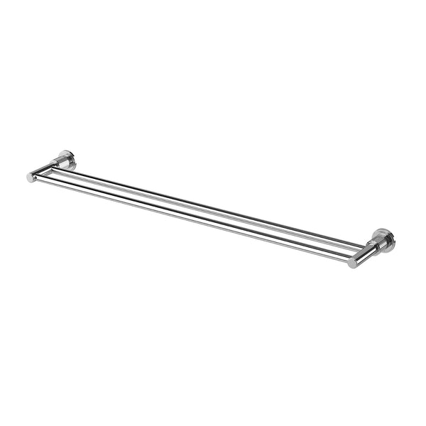 Wiltern Double Towel Rail 800mm (Chrome)