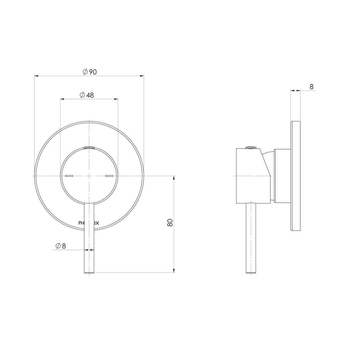 Specification Line Drawing