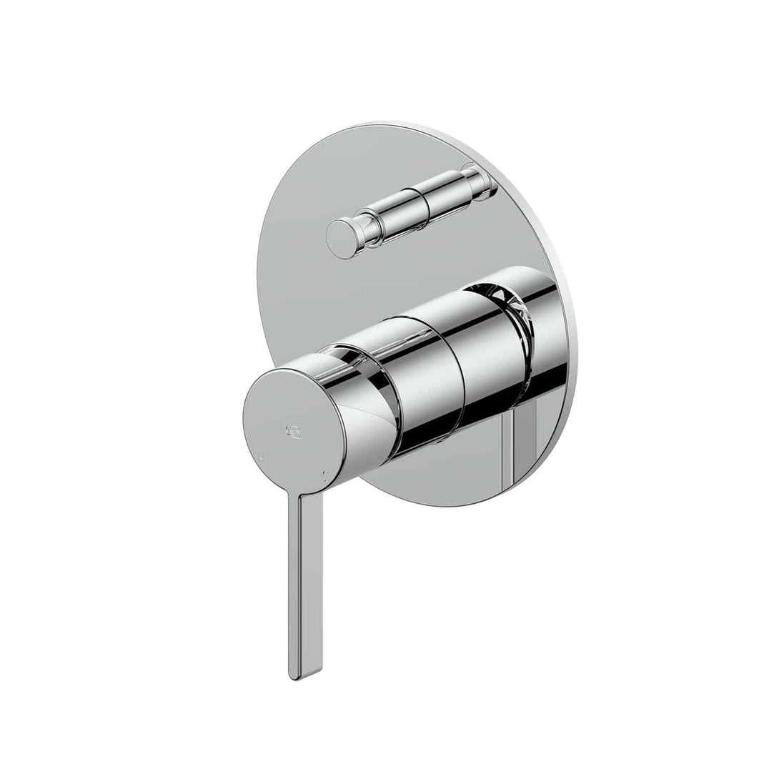 Glint Shower/Wall Mixer with Diverter  in Chrome