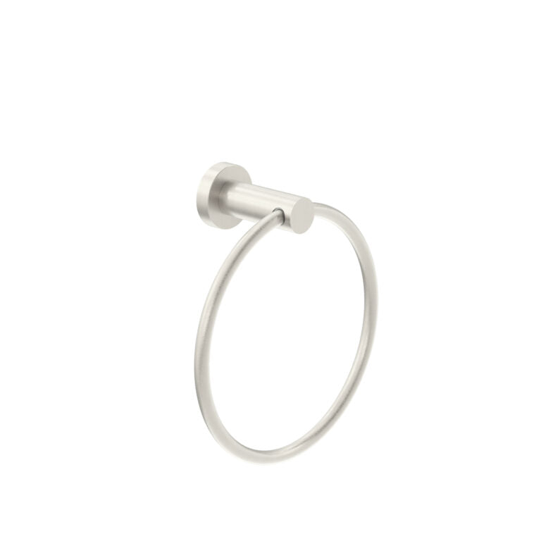 Dolce II Hand Towel Ring (Brushed Nickel)