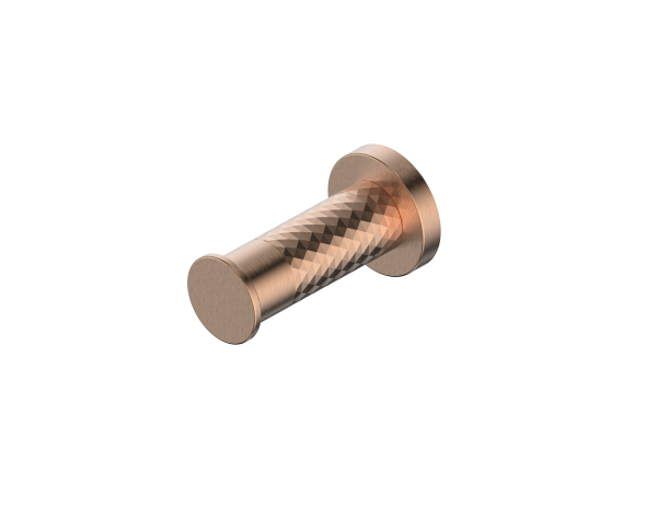 Reflect Robe Hook in Brushed Copper