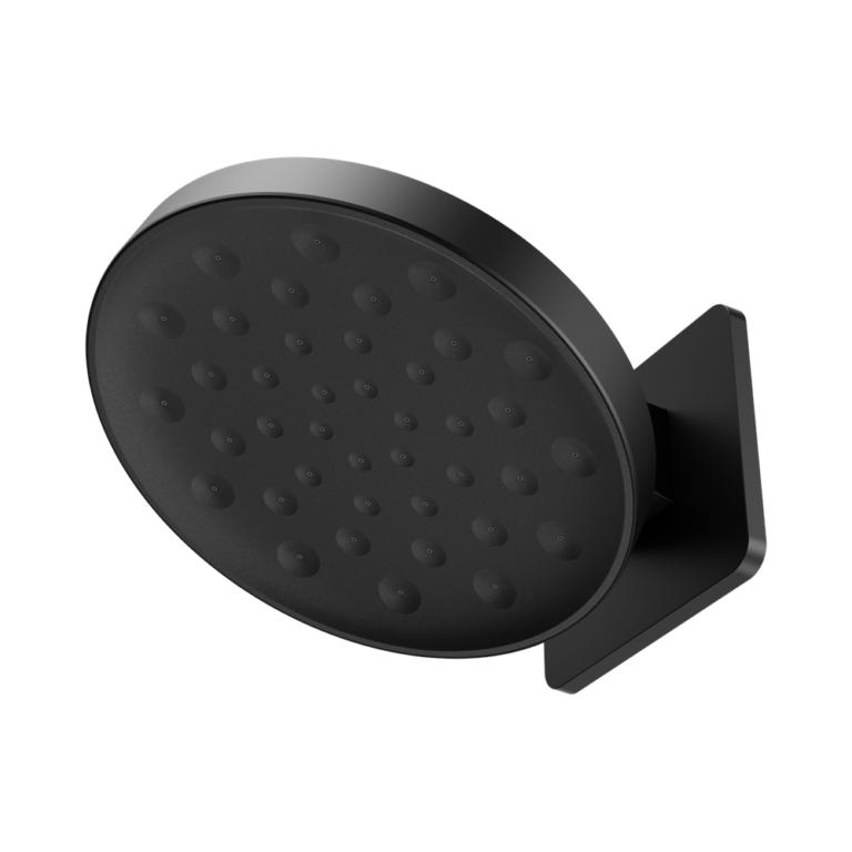 Serenity Wall Shower Head (Matte Black)
