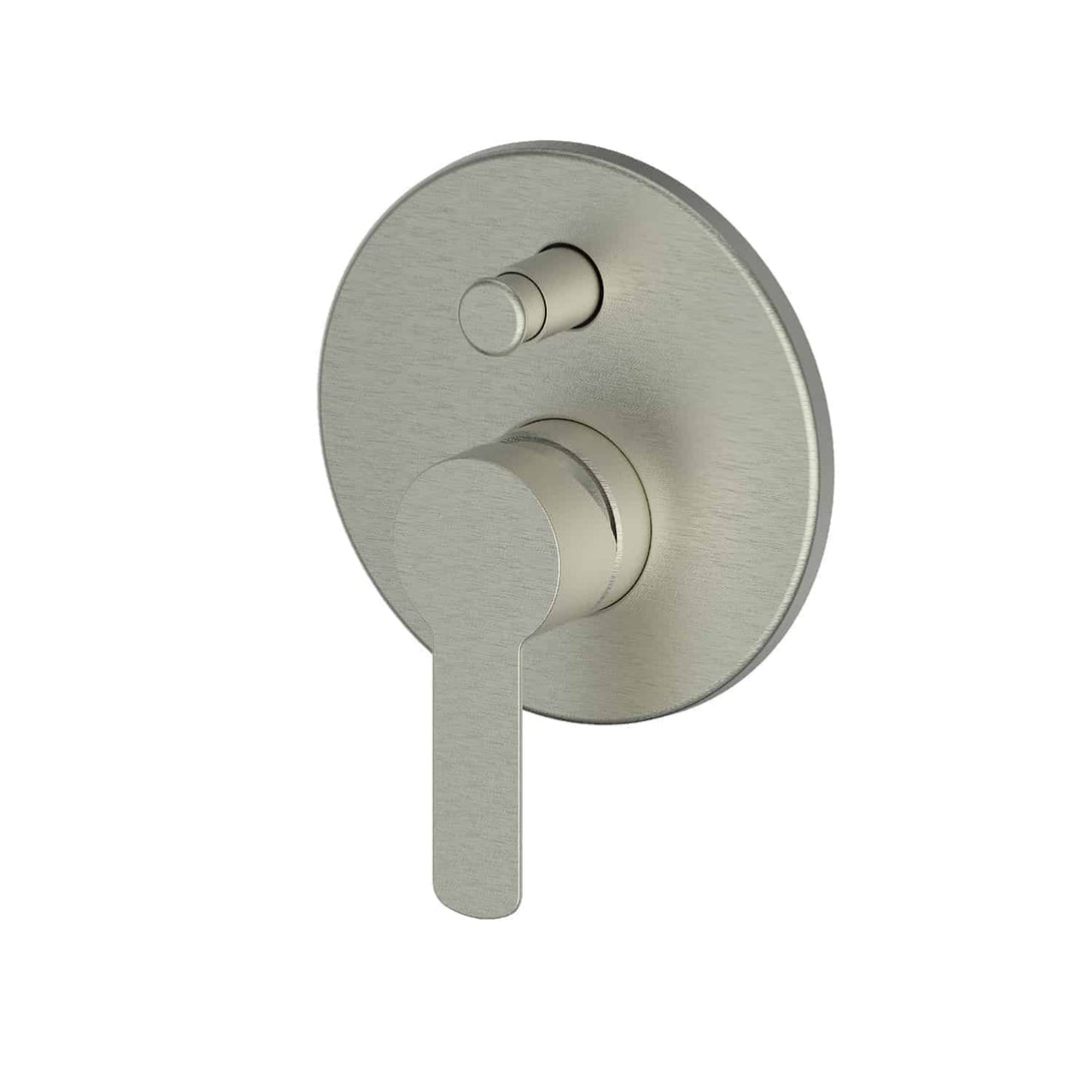 Astro II Shower/Wall Mixer with Diverter in Brushed NIckel