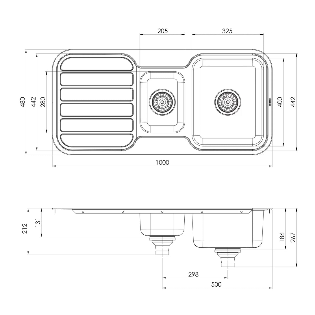 Specification Line Drawing