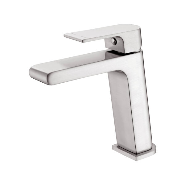 Bianca Basin Mixer (Brushed Nickel) by Nero Tapware