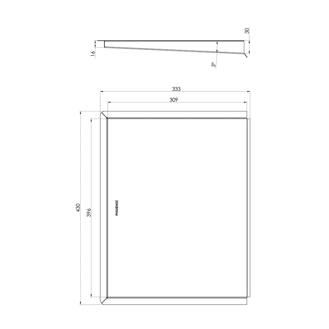 Specification Line drawing