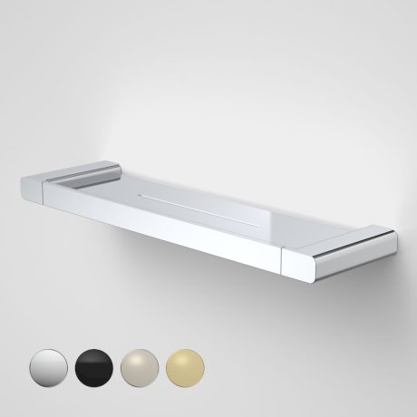 Caroma | Luna Metal Shelf in Chrome