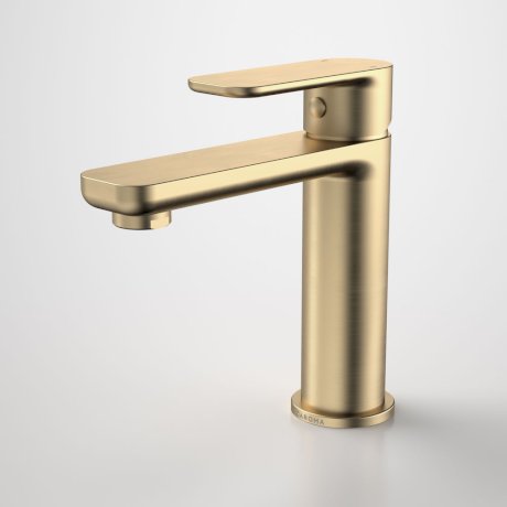 Caroma | Luna Basin Mixer in Brushed Brass