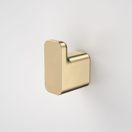 Caroma | Luna Robe Hook in Brushed Brass