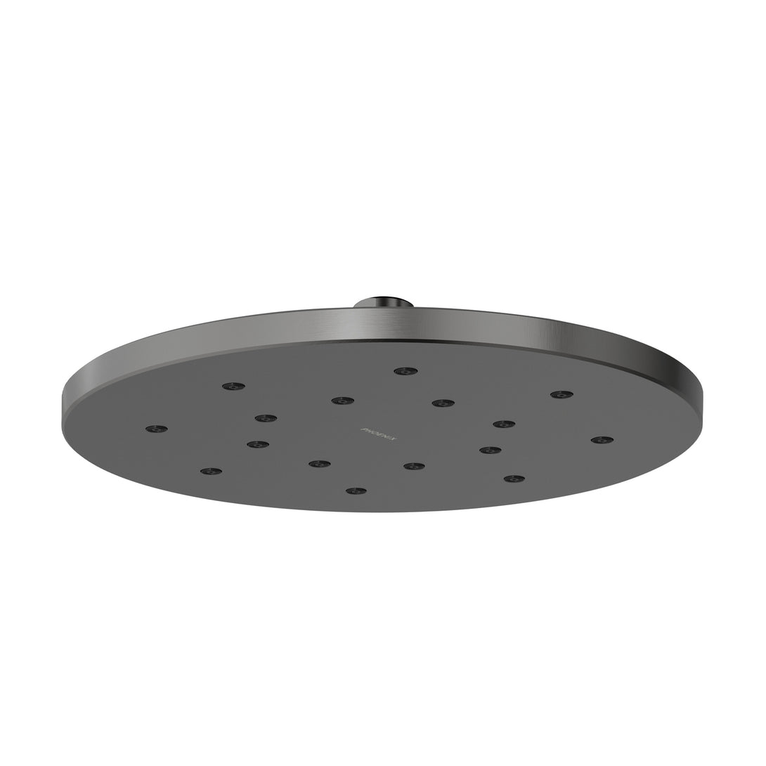 LuxeXP Shower Rose 250mm (Brushed Carbon)