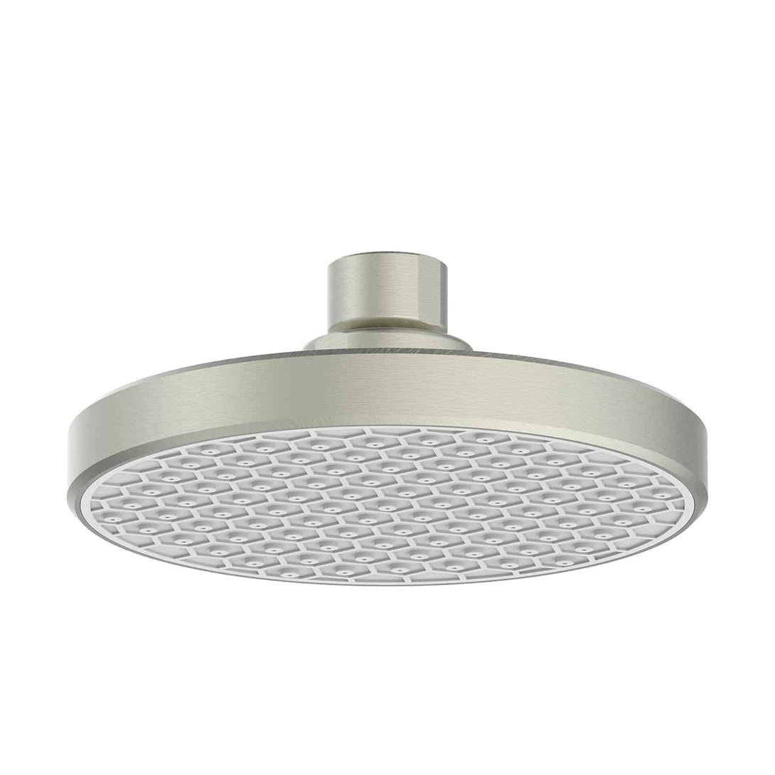 Glide RainBoost Small Shower Rose in Brushed Nickel