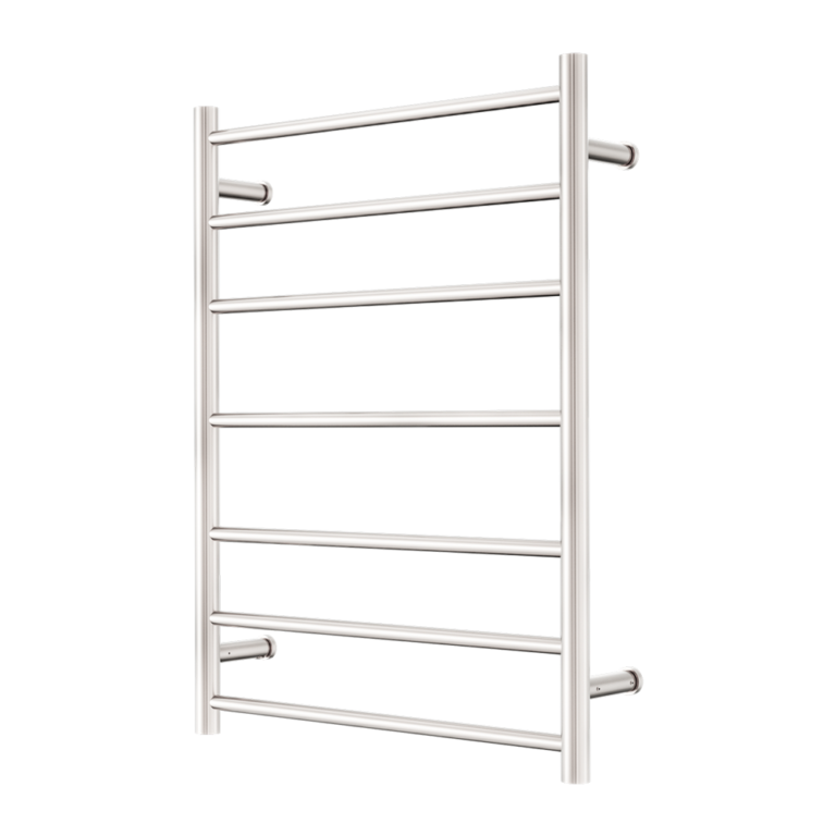 Mecca 240V 7 Bar Heated Towel Ladder (Brushed Nickel)