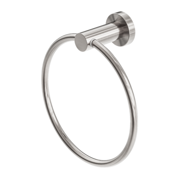 Mecca Hand Towel Ring (Brushed Nickel)