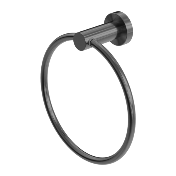 Mecca Hand Towel Ring (Gun Metal)
