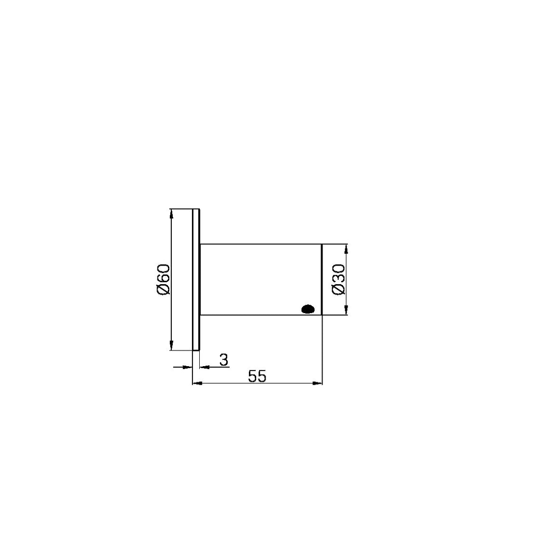Specification line drawing