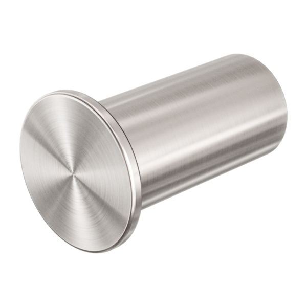 Mecca Slim Robe Hook (Brushed Nickel)