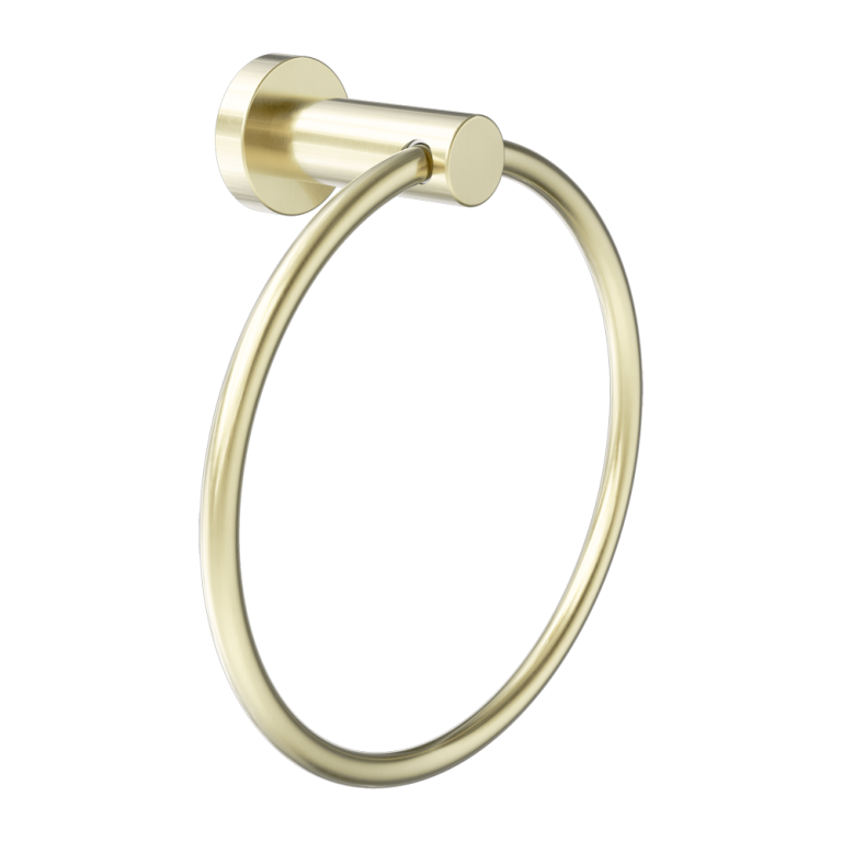 Dolce II Hand Towel Ring (Brushed Gold)