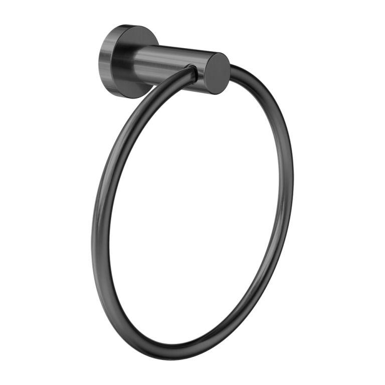 Dolce II Hand Towel Ring (Gun Metal)