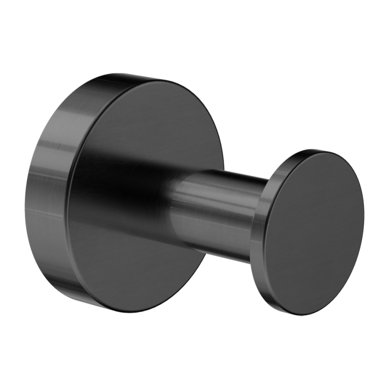 Multi Robe Hook Dolce II Robe Hook (Multiple Finish Options) | Nero – Online Bathroomware