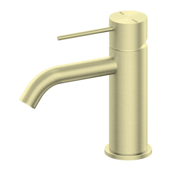 Mecca Basin Mixer (Brushed Gold) by Nero Tapware