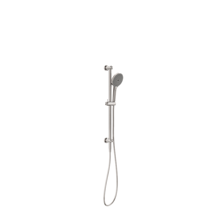 Mecca Shower Rail With Air Shower II (Brushed Nickel)