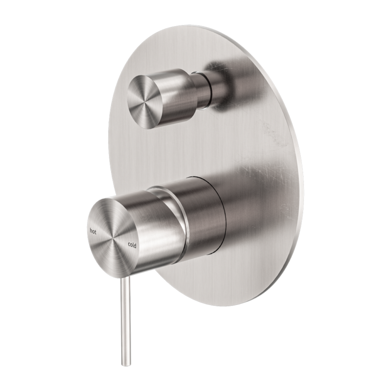 Mecca Shower Mixer with Divertor (Brushed Nickel)