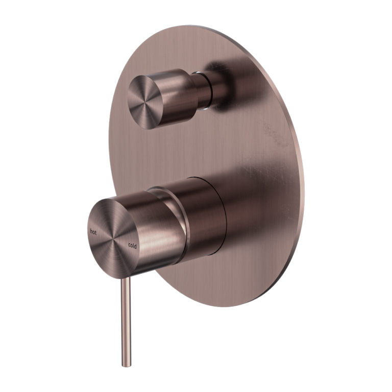 Mecca Shower Mixer with Divertor (Brushed Bronze)