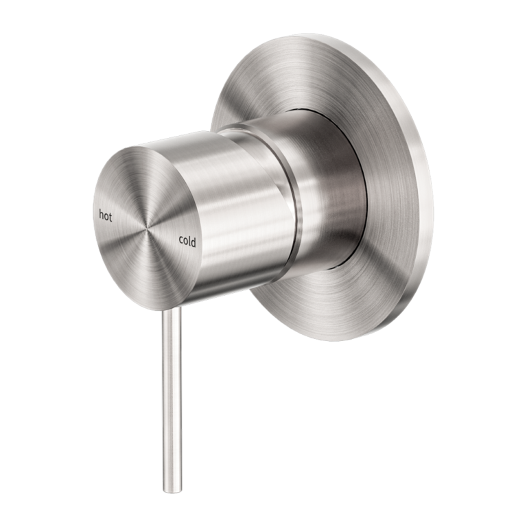 Mecca Shower Mixer 80mm Plate (Brushed Nickel)