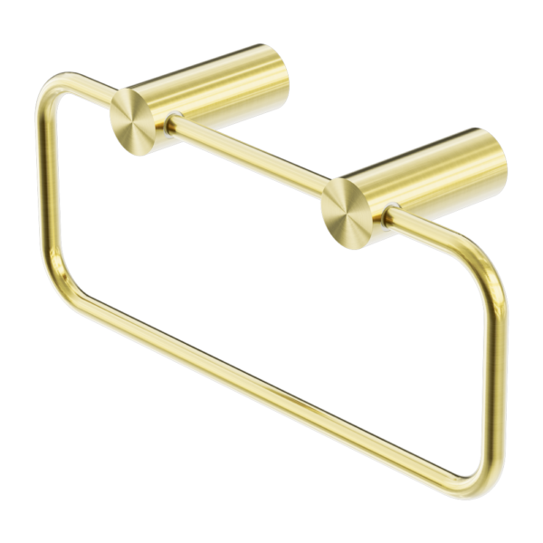 New Mecca Hand Towel Holder (Brushed Gold)