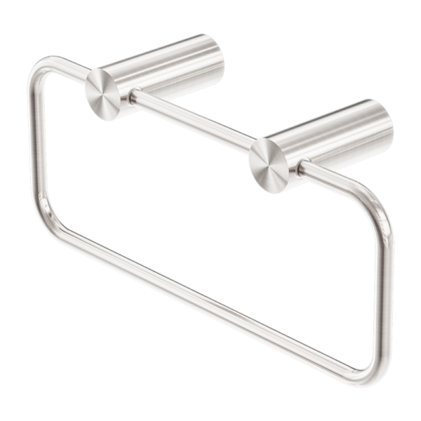 New Mecca Hand Towel Holder (Brushed Nickel)