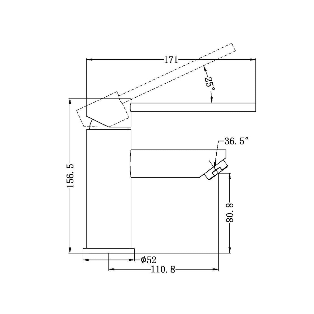Specification Line drawing