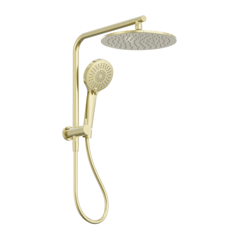 Mecca 2 in 1 Twin Shower (Brushed Gold)