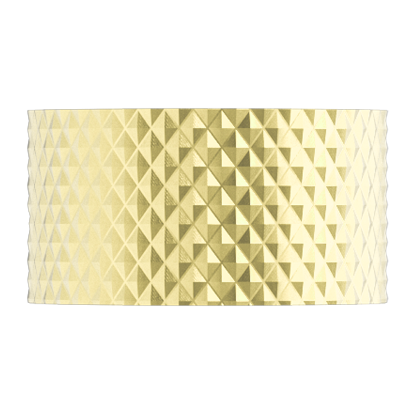 Opal Basin Mixer by Nero, side view showing the Knurling