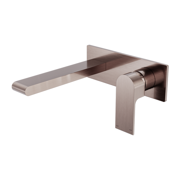 Bianca Wall Basin/Bath Mixer 187mm Spout (Brushed Bronze)