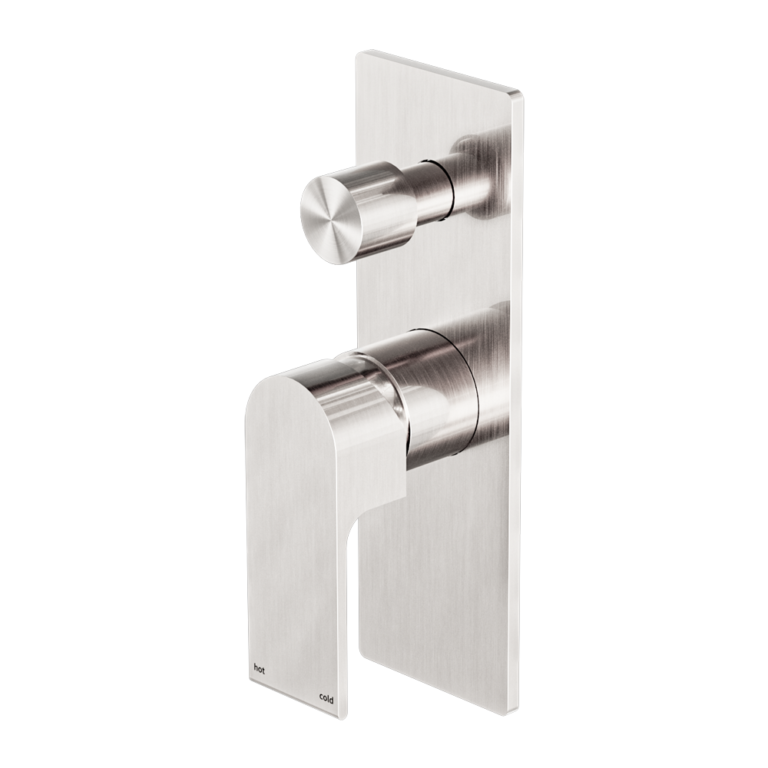 Bianca Shower Mixer with Divertor (Brushed Nickel)