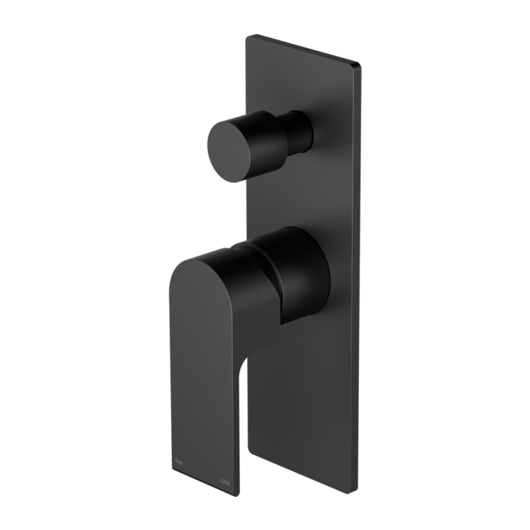 Bianca Shower Mixer with Divertor (Matte Black)