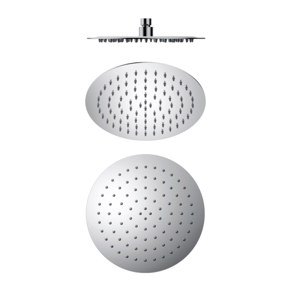 Nero 250mm Round Shower Rose (Chrome)