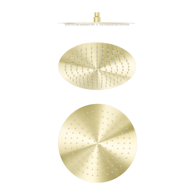 Zen SS316L 300mm Round Shower Head (Brushed Gold)